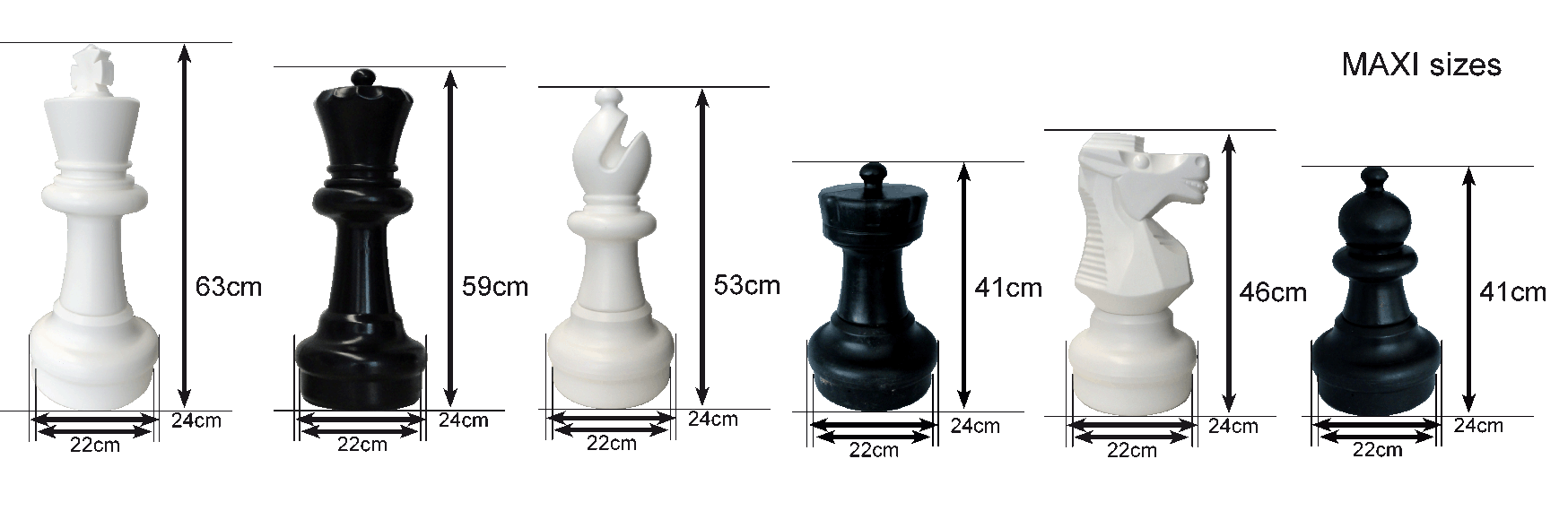 Giant Chess Pieces