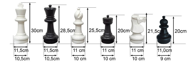 Giant Chess Pieces